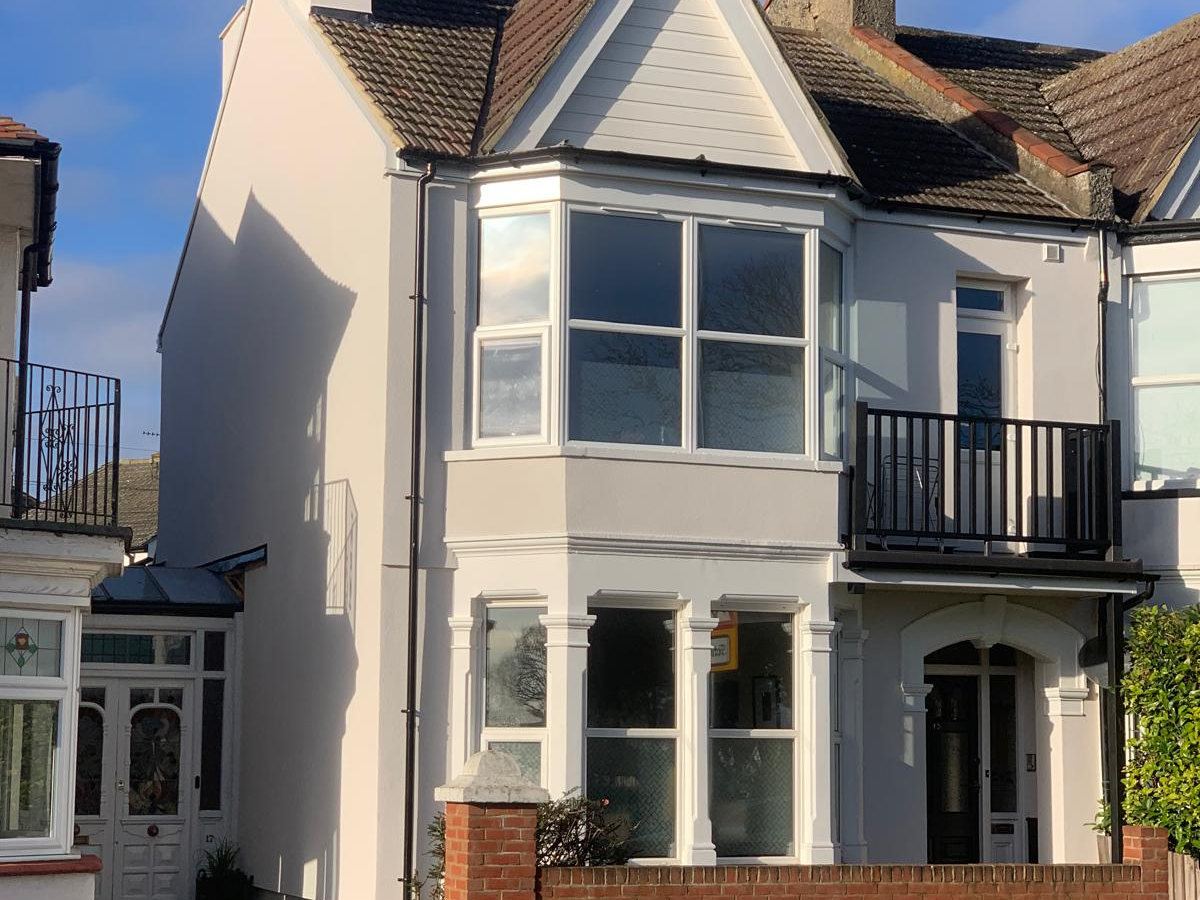 A Beautiful Silicone Render with External Wall Insulation