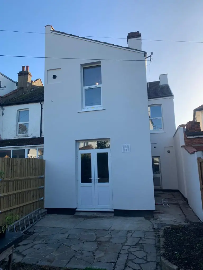 Currently a placeholder for an external wall insulation and rendering job